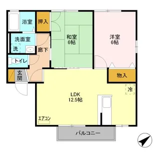 エスペランサ C【2階】の間取り