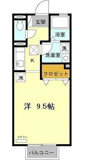 モントレ【1階】の間取り