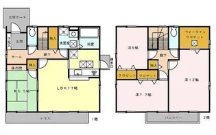 埼玉県さいたま市緑区東浦和3【一戸建】の間取り