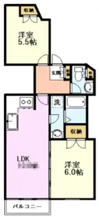 東京都国分寺市泉町1【マンション】の間取り