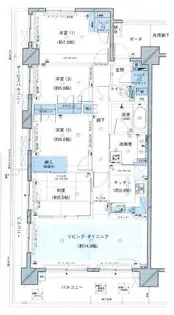 サクラディアサークルコート【11階】の間取り