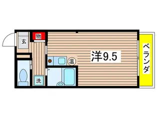 メゾンエステ-ル【3階】の間取り