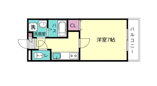 カネダマンション【2階】の間取り