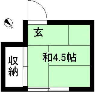 高瀬アパート【2階】の間取り