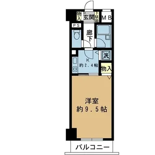 ダイアパレス沼垂四ツ角【1階】の間取り