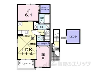 グラン・ヌーヴォー【2階】の間取り