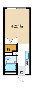 ラ・ベラカーサ【1階】の間取り