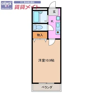 セピアMAISON21【2階】の間取り
