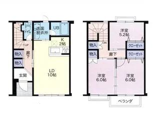 岐阜県美濃加茂市西町5【一戸建】の間取り