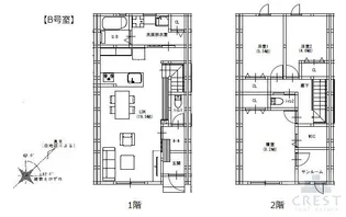 グランメゾンクレスト沖野上Iの間取り