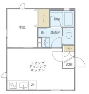 ミューズ新小岩【2階】の間取り