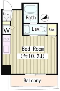 グリーンヒルズ河田町【6階】の間取り