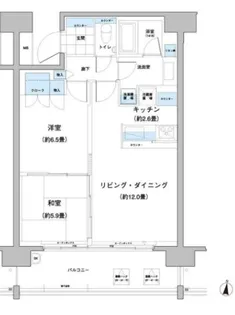 ガーデニエール砧レジデンス【7階】の間取り