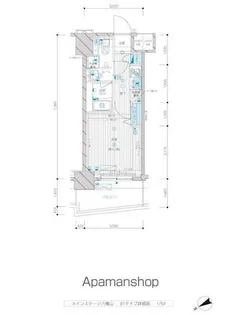メインステージ八幡山【3階】の間取り