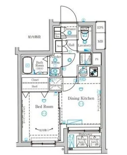 Mind Higashijujo【2階】の間取り