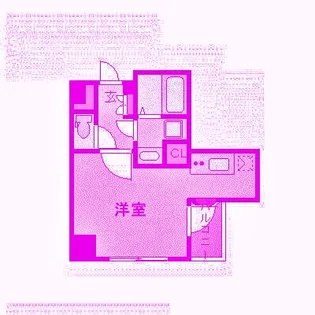 アヴァンツァーレ元町【8階】の間取り