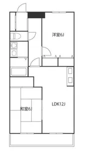 リバーサイド西八王子【3階】の間取り