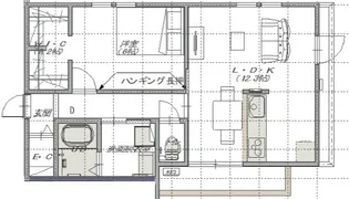 ブランシカ壱番館【2階】の間取り