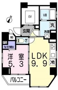 サンマルティーノ東麻布【3階】の間取り