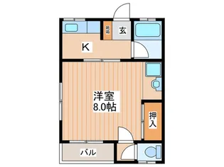 コ-ポ秋【2階】の間取り