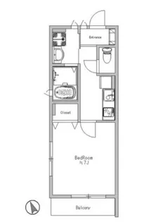 Casa piko(カーサピコ)【1階】の間取り