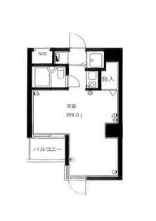 イクス北綾瀬【5階】の間取り