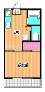 旭コンドミニアム【2階】の間取り