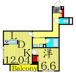 マルシェ【1階】の間取り