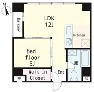 ZEN KAGURAZAKA【6階】の間取り