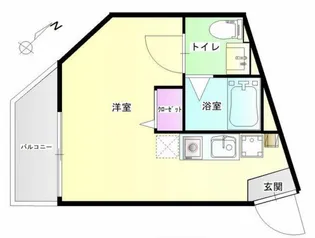 リヴェール弐番館【3階】の間取り