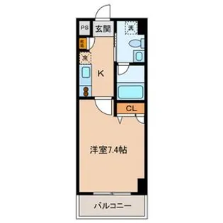 セカンド調布【1階】の間取り