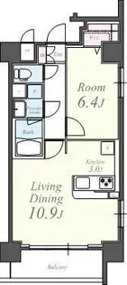 ル マノアール【5階】の間取り