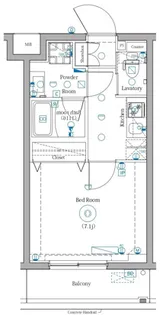 DIPS明大前-ディップス明大前-【1階】の間取り