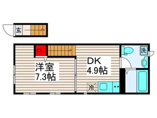 サンウッドI【2階】の間取り