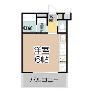 ファイブコート阪南町【8階】の間取り