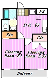 フローラレジデンス【1階】の間取り