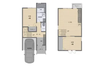 広島県広島市安佐南区長束4【一戸建】の間取り