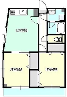 エスパール木風【2階】の間取り