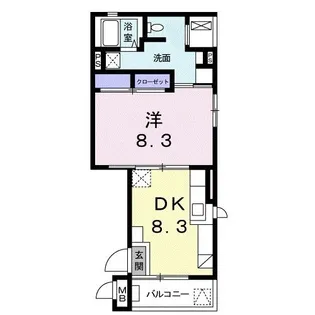 シルバレイ【3階】の間取り