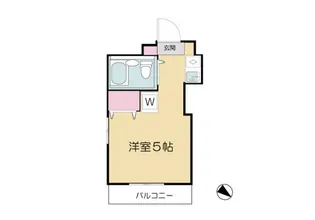 第二玉川グランドハイツ【1階】の間取り