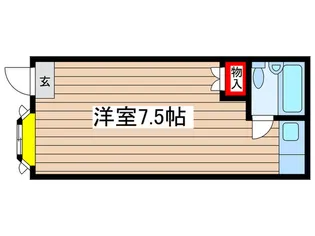 ケイハイツ【1階】の間取り