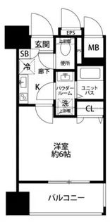 プレサンス本駒込アカデミア【11階】の間取り
