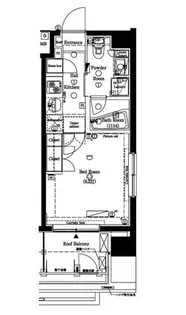 AXAS代々木八幡アジールコート【5階】の間取り