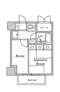 サニークレスト蒲田【5階】の間取り