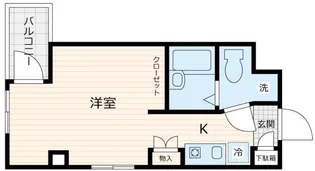 クララハウス【3階】の間取り