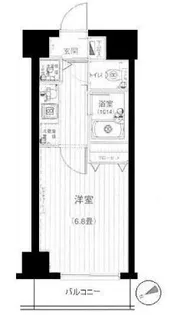 プレール・ドゥーク文京白山【1階】の間取り