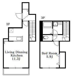 マ・メールNatsuの間取り