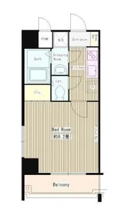 ハイトサーブル川崎【5階】の間取り