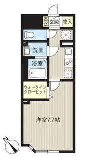 レオーネ阿佐ヶ谷【1階】の間取り