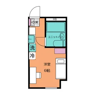 D1クラブハウス【1階】の間取り